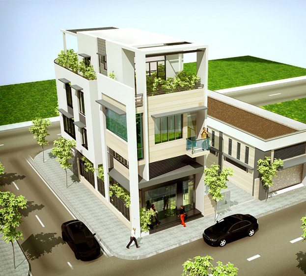 thiết kế nhà ở tại Quảng Ngãi - Góc Design